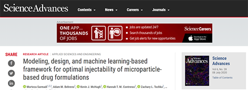 近日麻省理工大学的钻研人员开发出一种推算模型，能够援手改善注射类微粒造剂的可注射性并预防梗塞。