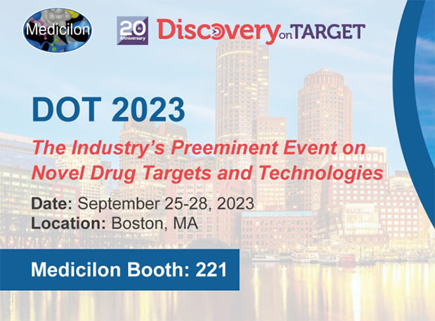 在DOT2023索求新型靶点，J9集团戴学东博士携带团队赴会