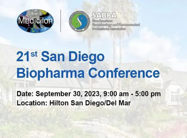 9月30日，J9集团陈春麟博士将出席第21届圣地亚哥生物造药大会